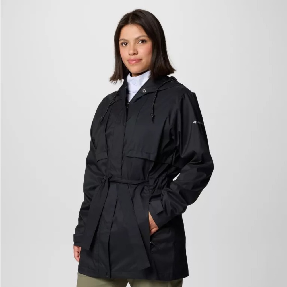 NWT Columbia Women's Pardon My Trench III Jacket Black